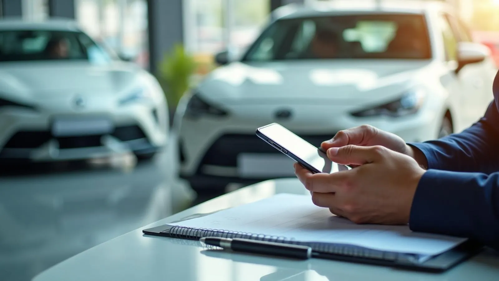 Persona che compila il form NLT da smartphone e laptop